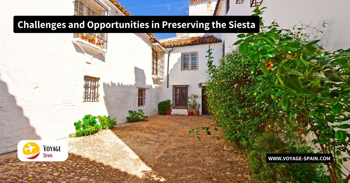Challenges and Opportunities in Preserving the Siesta